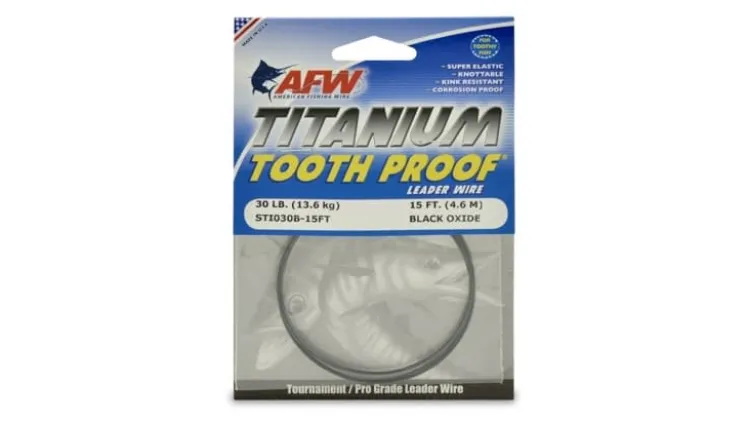 American Fishing Wire Titanium Tooth Proof Wire