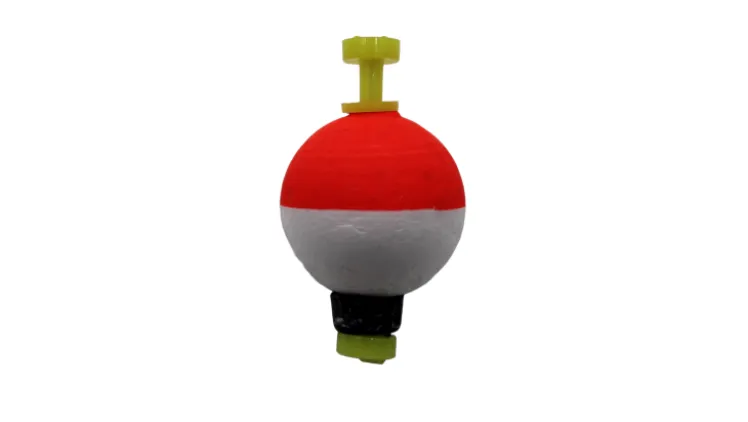 Anglers King Red & White Weighted Foam Floats