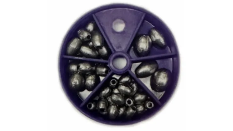 Bullet Weight Egg Sinker Skillet Assortment Pack