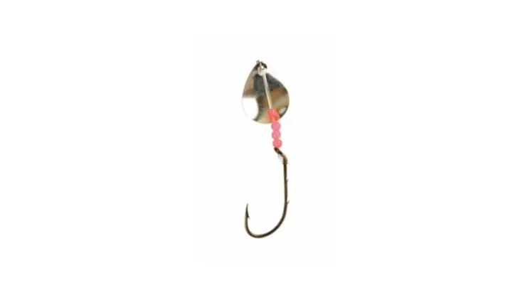 Eagle Claw Snelled Baitholder Hook w/Nickel Spinner