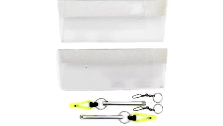 Rainbow Clear Board Planer Boards
