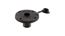 Scotty 344-BK Round Flush Deck Mount